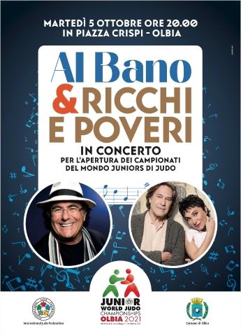 Al Bano e i Ricchi e Poveri ad Olbia il 5 ottobre. Il concerto è gratuito, ecco come prenotare.