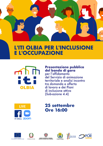 ITI Olbia: venerdì il webinar dedicato al bando sulla promozione dell’inclusione e dell’occupazione